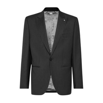 Billionaire Boys Club Formal Blazers, male, Black, Size: 4XL Single-breasted Blazer
