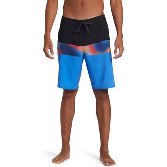 Quiksilver Surfsilk Panel 20 Board Shorts in Nebulas Blue at Nordstrom Rack, Size 36
