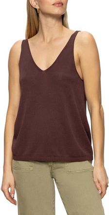 Sanctuary V-Neck Knit Tank in Mesa at Nordstrom, Size X-Small