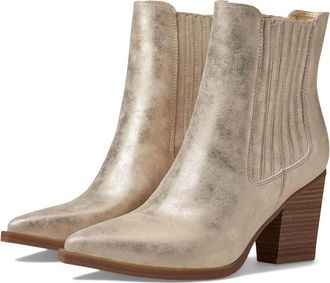 Mia Prairie Booties In Gold