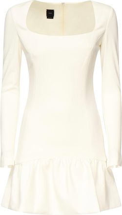 Pinko Round-neck Mini Dress