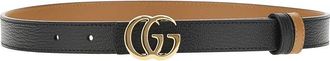 Gucci GG Marmont reversible leather belt Woman 65