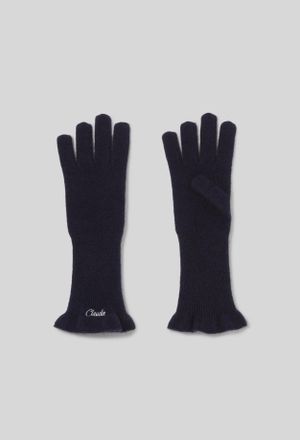 Claudie Pierlot Gants en maille brodés