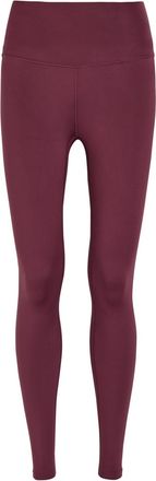 Varley Freesoft Stretch-jersey Leggings - Burgundy - S (UK8-10 / S)