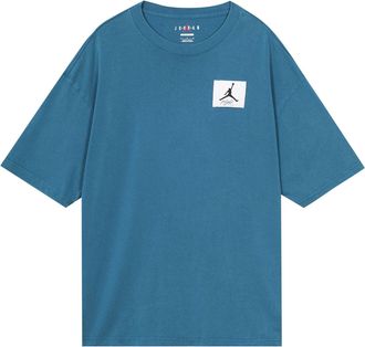 Nike Jordan Air Jordan Flight Essential Washed T-shirt Asia Sizing Blue DZ0605-427
