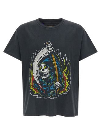 Gallery Dept. Gray Cotton Mens T-Shirt