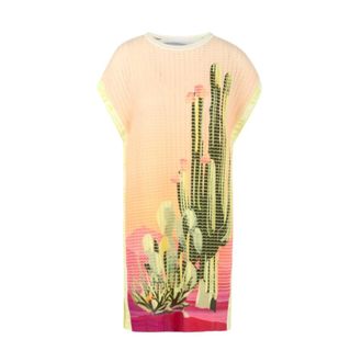 Marc Cain Dames, Jurken, Veelkleurig, Maat: XL Katoen