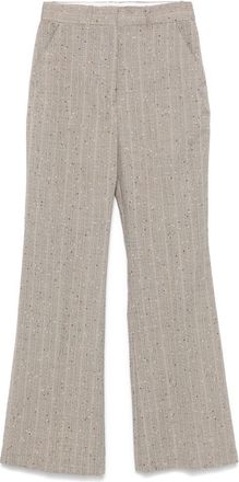 Mark Kenly Domino Tan Split-ankle Trousers