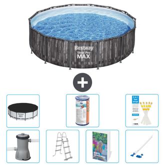Bestway Piscina Bestway Steel Pro Max Redonda - 427x107 Cm - 8-piezas S549