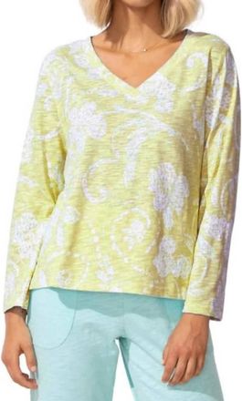 Escape Peruvian Cotton T-Shirt In Kiwi