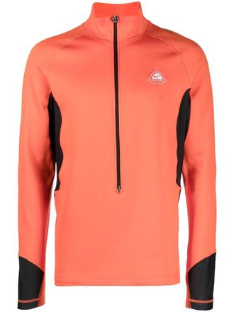 Nike x Polartec ACG sweater met halve rits - Oranje