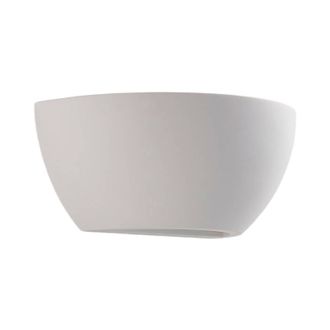 Lindby Lindby - L&aacute;mpara De Pared jimmy En Blanco Cer&aacute;mica, Arcilla, Yeso