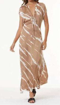 Young Fabulous & Broke Shilo Maxi Dress In Desert Wash Shitake