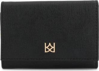 Kazar Cresselia Wallet - Dames - Portefeuilles - Zwart - ONE Size - Leer - Accessoires