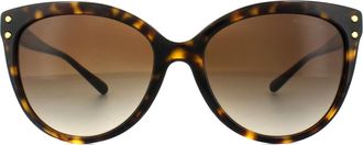Michael Kors Cat Eye Dames Dark Havana Brown Gradient zonnebril