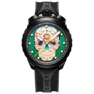 Bomberg Watches Mens BOLT-68 Heritage 45mm Quartz Watch BS45CHPBA.060-7.12