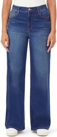 Kensie Carla High Rise Knit Wide Leg Pants in Lesina at Nordstrom Rack, Size 12