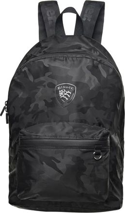 Blauer Multicolor Camo Patroon Synthetische Tas - Dames - Rugzakken - Groen - ONE Size - Tassen