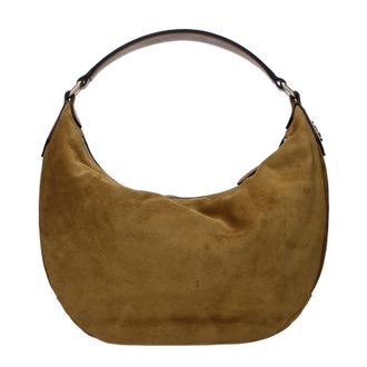 Jimmy Choo London setzt auf Frauens Umh&auml;ngetaschen Wildleder Braun/Camel