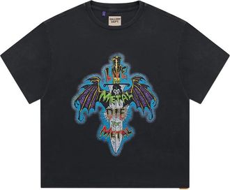 Gallery Dept. Live For Metal Cotton T-shirt