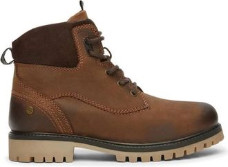 Generic Mens Genuine Leather Ankle Boots Shoes lace up Chestnut Black Size UK 7-12 (Chestnut, 11, UK Footwear Size System, Adult, Men, Numeric, Medium, 11)