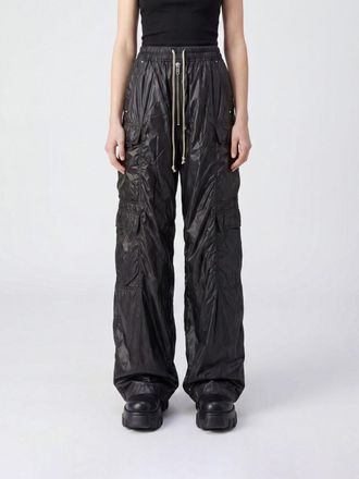 Rick Owens Rick Owens DRKSHDW Pantaloni cargo Drawstring in nylon a gamba dritta