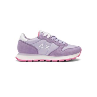 Sun 68 Sneakers, female, Purple, Size: 8 US Ally Solid Nylon