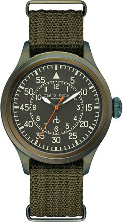Rag & Bone Archer Pilot Watch, 42mm in Black at Nordstrom