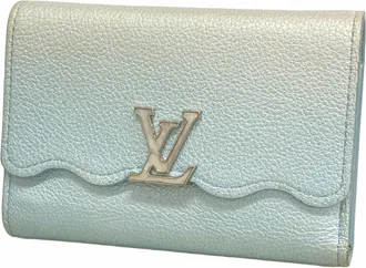 Louis Vuitton Blue Wallet (Tri-Fold) (Pre-Owned)