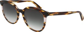 Longchamp Sunglasses LO752S N 211 STRIPED BROWN 55/19/140 Woman