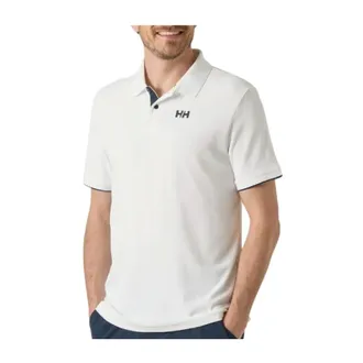 Helly Hansen Polo Shirts, male, White, Size: 2XL Polo Shirt