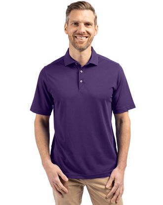 Cutter & Buck Virtue Eco Pique Recycled Mens Polo Shirt