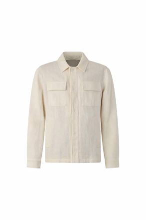 Herno Mens Chest Pocket Jacket In White
