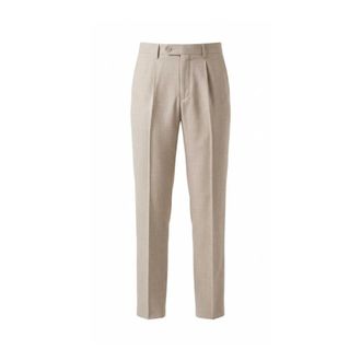 AT.P. CO Broeken, Heren, Beige, S, Wol, Bleecker Suit Broeken