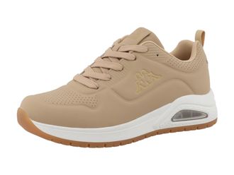 Kappa Sneaker KAPPA Caroline, Damen, Gr. 38, beige (sand), Synthetik, Schuhe Sneaker