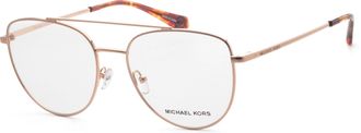 Michael Kors Womens MK3048-1108 Montreal 54mm Rose Gold Opticals