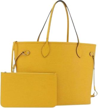 Louis Vuitton Pre-owned Tote Bags, female, Yellow, Size: ONE SIZE Pre-owned Neverfull MM Tote