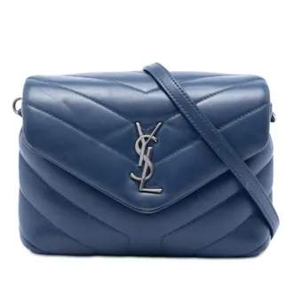 Saint Laurent Pre-owned Saint Laurent Toy Matelasse Calfskin Monogram LouLou Crossbody Ladies IFKRWCX7DLL4ENAT