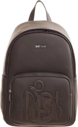 Roberto Cavalli Zaino con Logo Emboss&eacute; - - Bags - Uomo - Nero - ONE SIZE