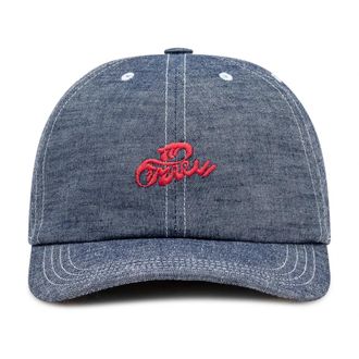 Marni Embroidered Logo Cap - Heren - Petten - Blauw - S - Katoen - Accessoires