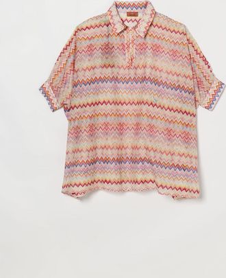 Missoni Blusa Missoni in viscosa con motivo zig-zag
