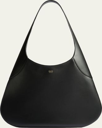 Khaite Joan Large Leather Hobo Bag