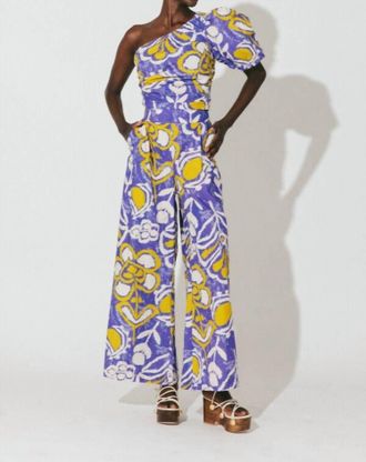 Cleobella Trevor Wide Leg Pants In Azores Print