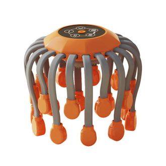 No Brand Masajeador De Cabeza Para Aliviar La Migra&ntilde;a Con M&uacute;sica, Masajeador Para El Dolor De Cabeza Por Migra&ntilde;a Con 20 Puntos Vibratorios, Masajeador El&eacute;ctric