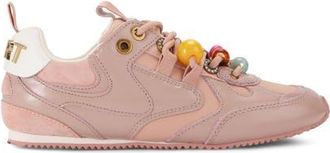 Kurt Geiger Kurt Bead Slim Runner Sneaker in Peach at Nordstrom, Size 8.5