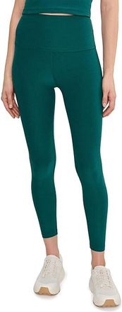 Beyond Yoga Spacedye Caught In The Midi High-Waisted Legging Womens Casual Pants Teal Sea Heather : XS (US Womens 2-4), Polyester/Elastane