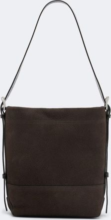 Christophe Lemaire Belted Medium leather tote bag