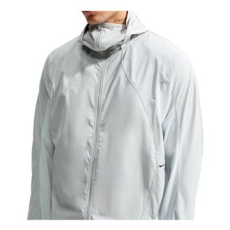 Nike Tech Helios Dri-FIT Shell Jacket Grey Fog Off White Black IF0903-097