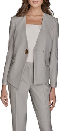 DKNY Collarless Blazer in Vapor Multi at Nordstrom, Size 10
