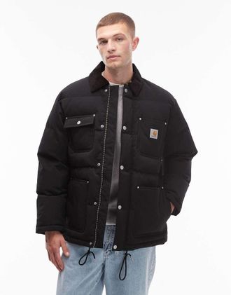 Carhartt Work in Progress Rayler - Giacca imbottita nera resistente allacqua-Nero
